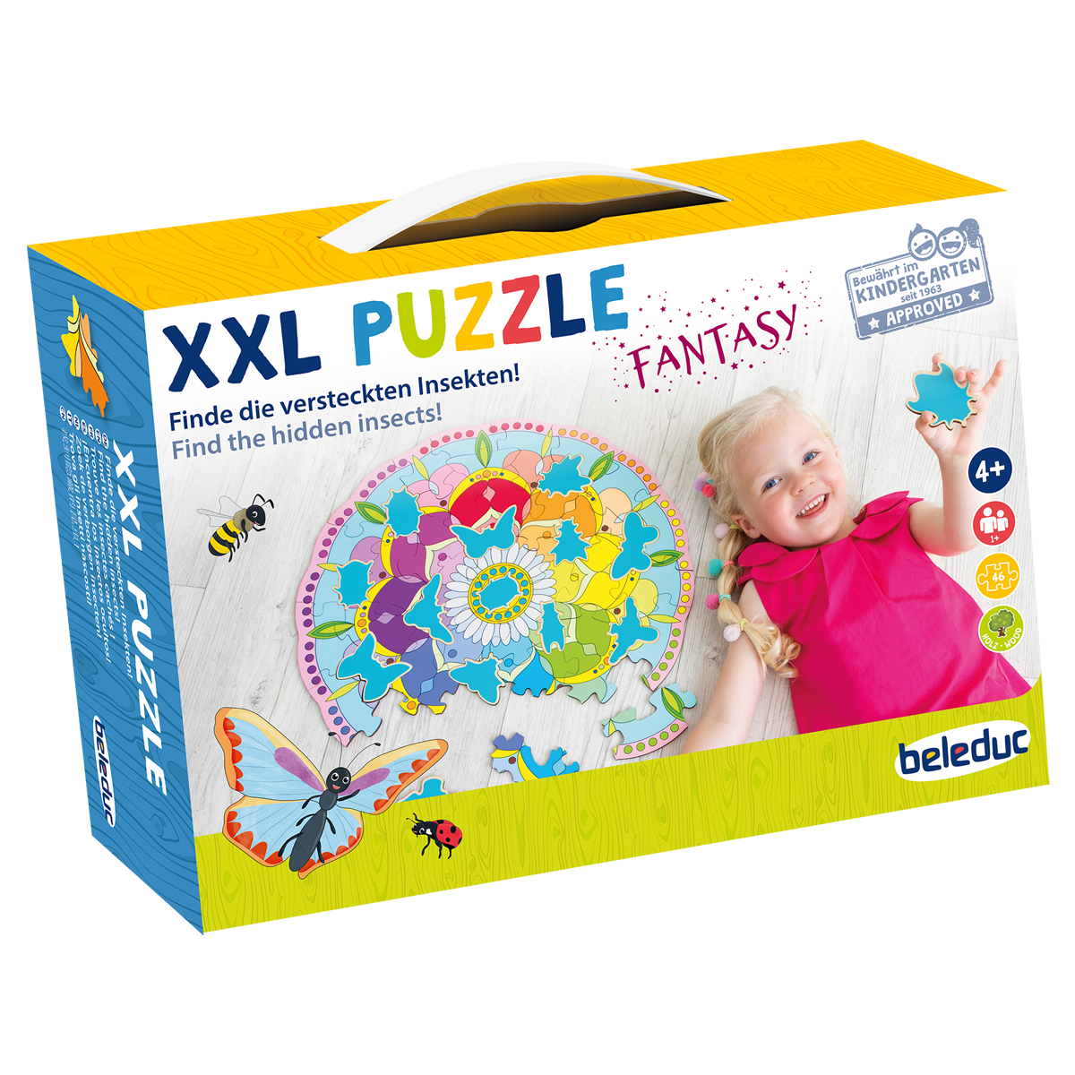 XXL Fantasy Puzzle "Insects"