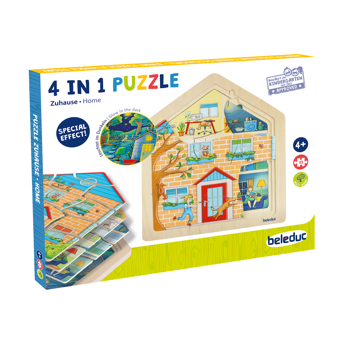 Lagen-Puzzle „Zuhause“