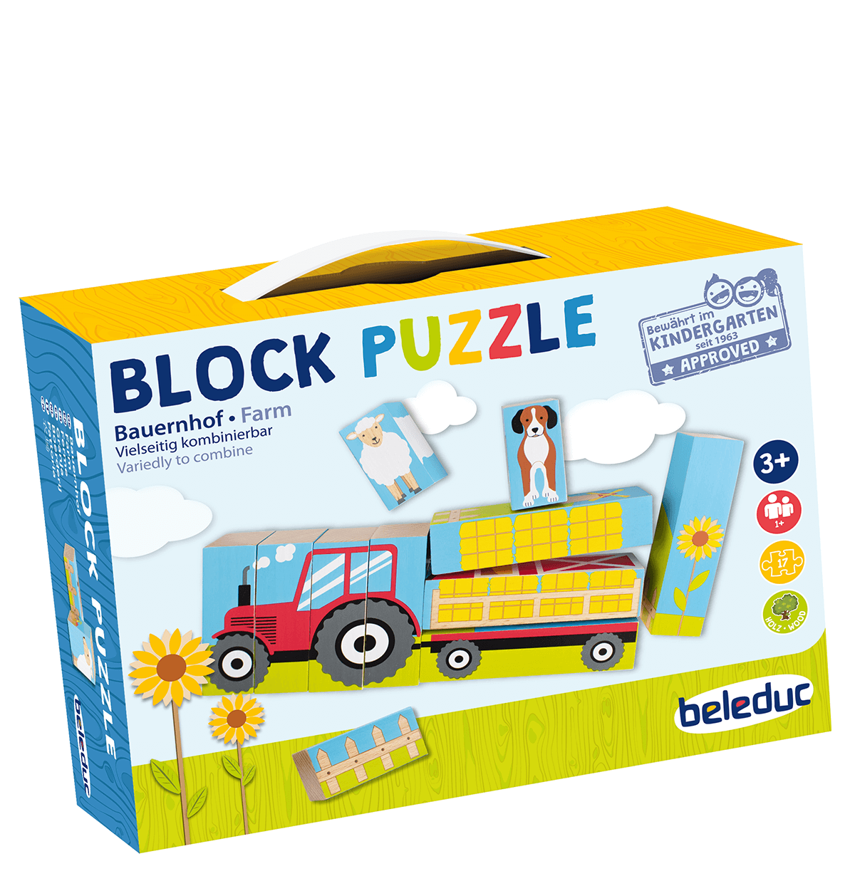 Block Puzzle „Bauernhof“