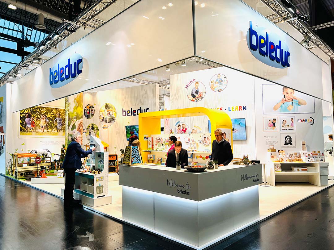 We are at the toy fair in Nuremberg