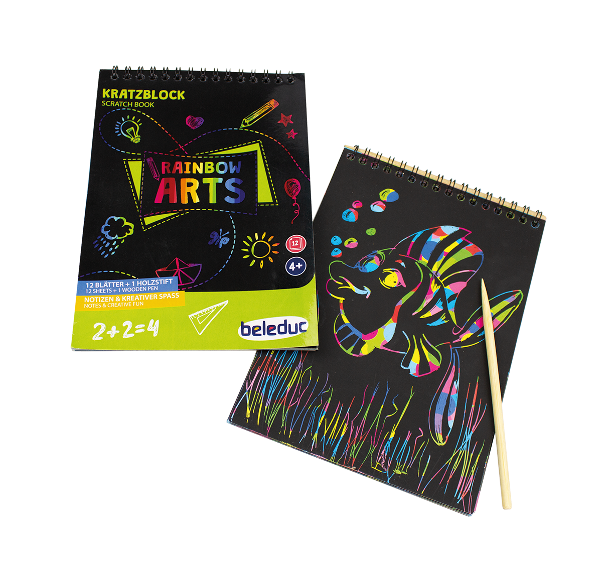 Rainbow Arts - Scratch Book